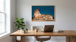 Quadro Decorativo Coliseu Italia