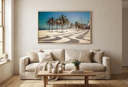 Quadro Decorativo Copacabana Rio De Janeiro