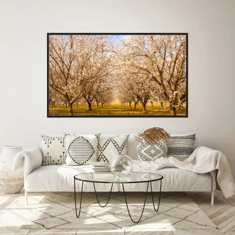 Quadro Decorativo Árvore Branca