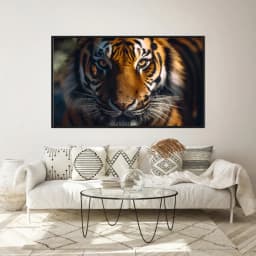Quadro Decorativo Tigre