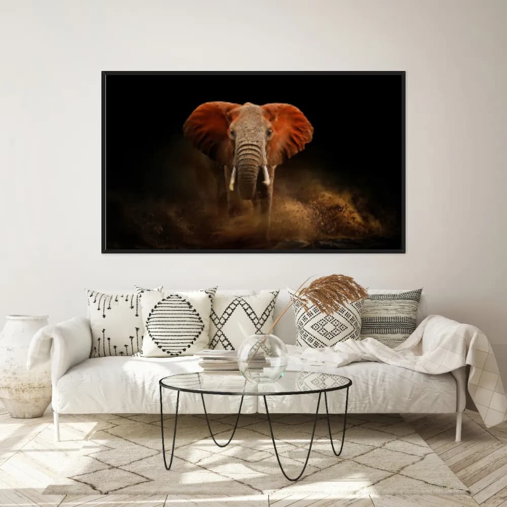 Quadro Decorativo Elefante