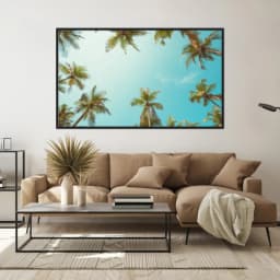 Quadro Decorativo Coqueiro