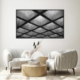 Quadro Decorativo Construção Geométrica