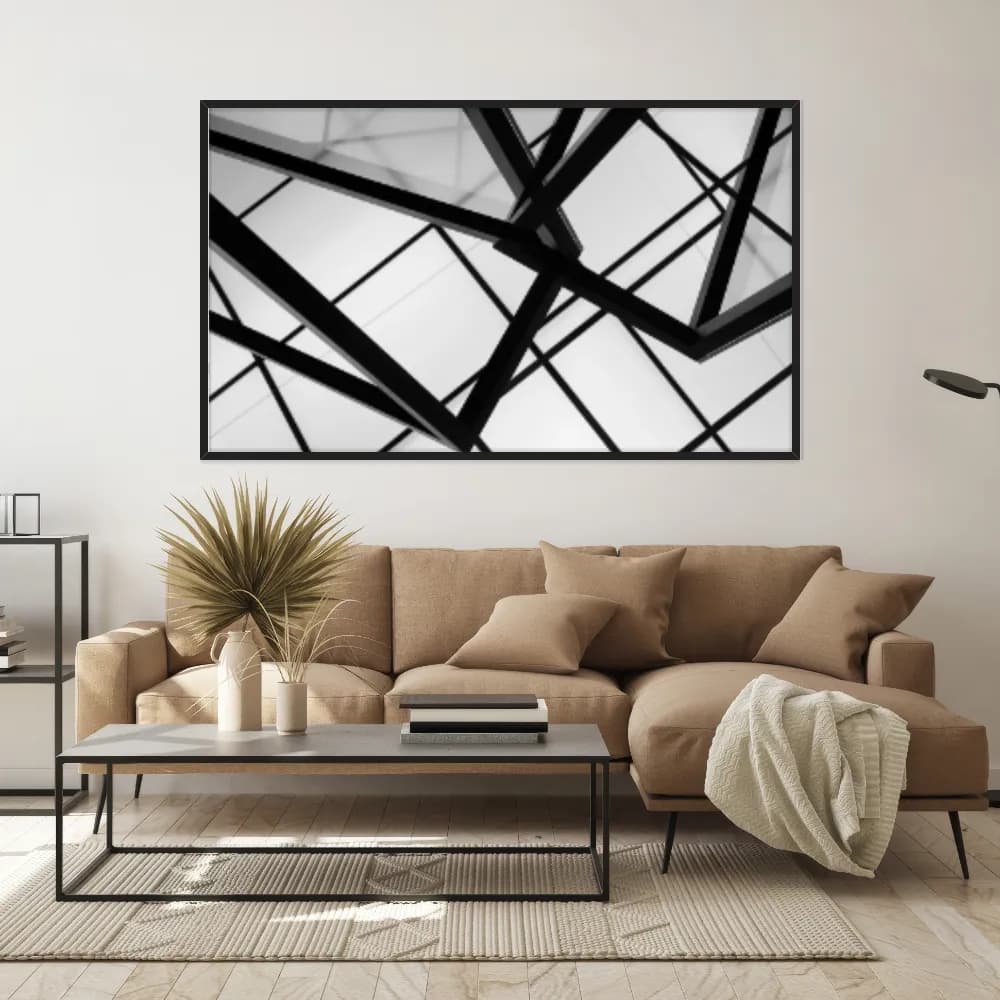Quadro Decorativo Estrutura Metálica