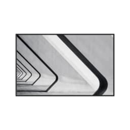 Quadro Decorativo Pilares Diagonais