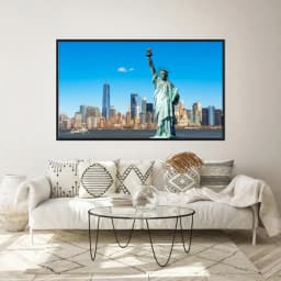 Quadro Decorativo Estatua Da Liberdade Nova York