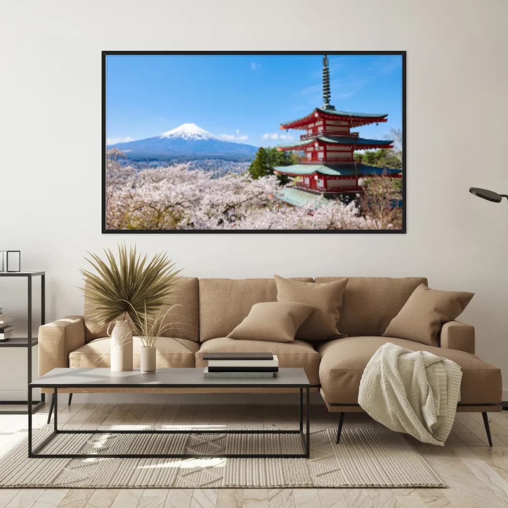 Quadro Decorativo Montanha Fuji