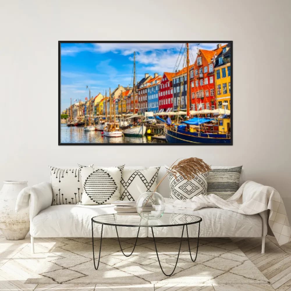 Quadro Decorativo Copenhague Dinamarca