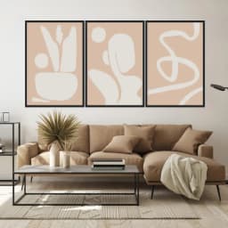 Kit Quadros Decorativos Minimalista