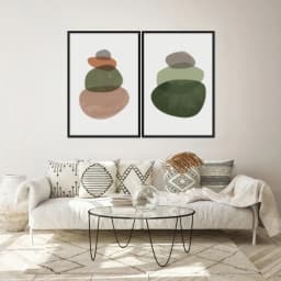 Kit Quadros Decorativos Orgânico