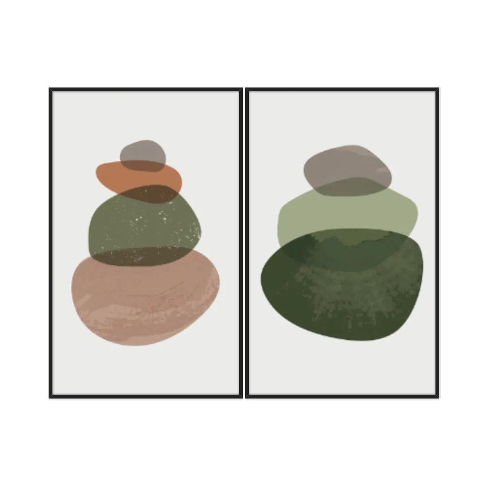 Kit Quadros Decorativos Orgânico