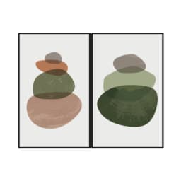 Kit Quadros Decorativos Orgânico