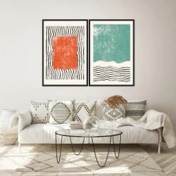 Kit Quadros Decorativos Formas