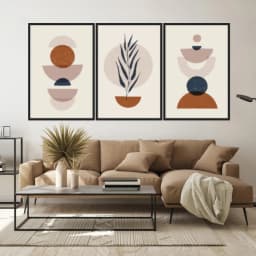 Kit Quadros Decorativos Boho