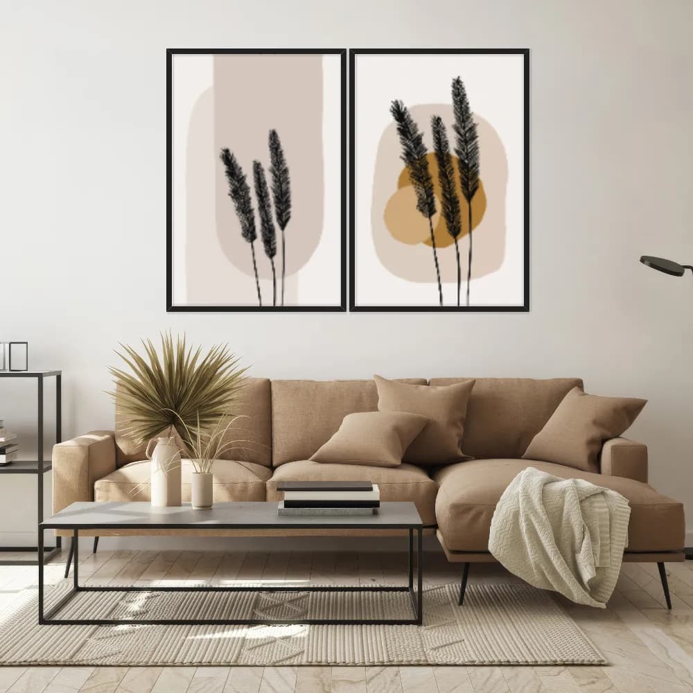 Kit Quadros Decorativos Tropical