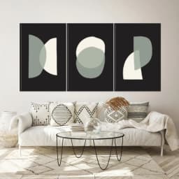 Kit Quadros Decorativos Orgânico