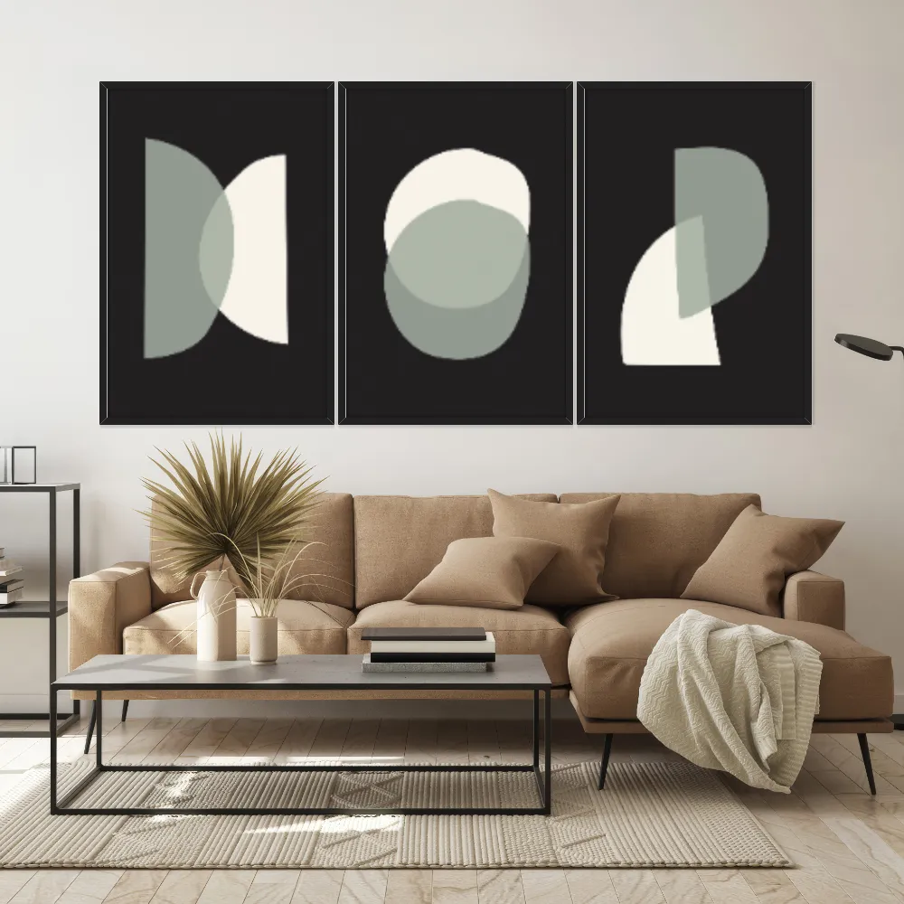 Kit Quadros Decorativos Orgânico