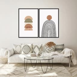 Kit Quadros Decorativos Boho