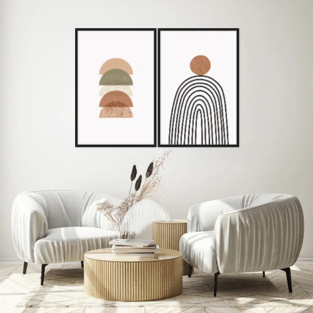 Kit Quadros Decorativos Boho