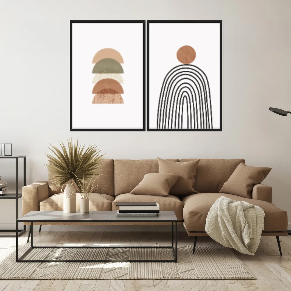 Kit Quadros Decorativos Boho