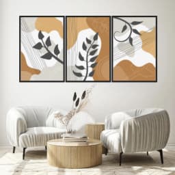 Kit Quadros Decorativos Boho
