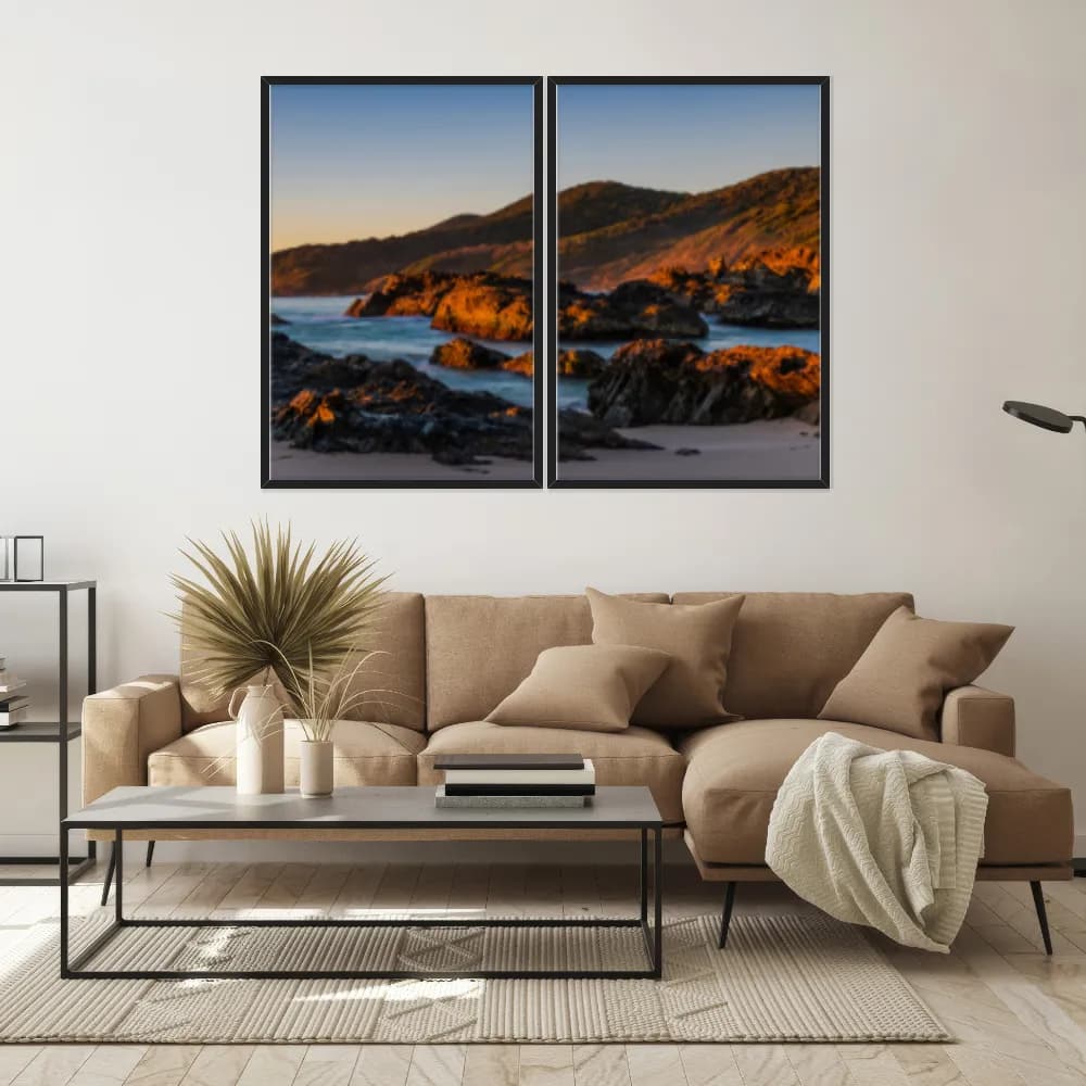 Kit Quadros Decorativos Praia
