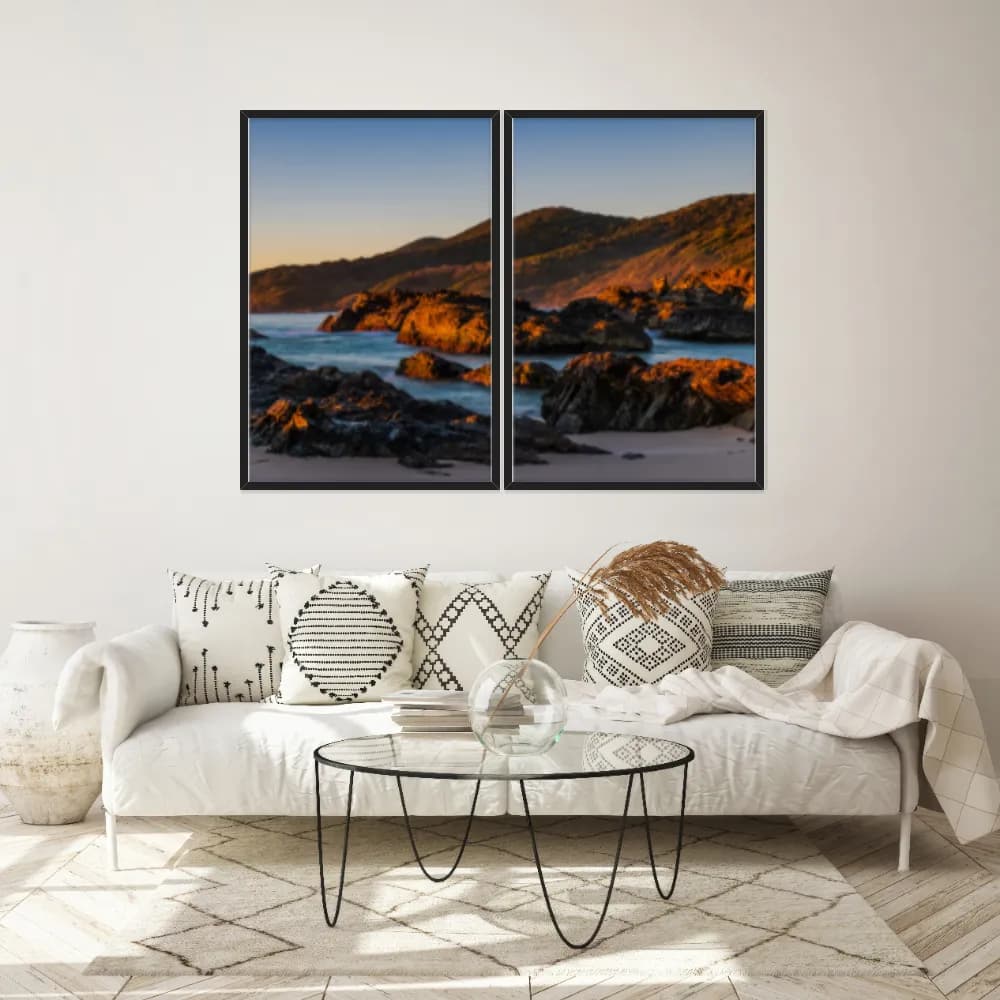 Kit Quadros Decorativos Praia