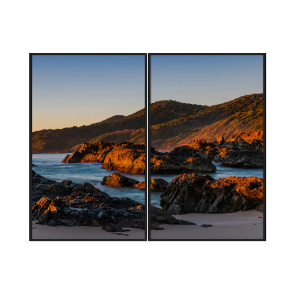Kit Quadros Decorativos Praia