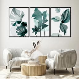 Kit Quadros Decorativos Costela De Adão