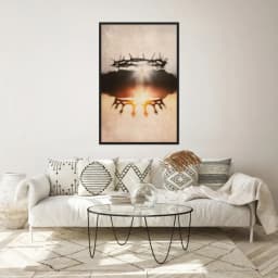 Quadro Decorativo Coroa De Espinhos