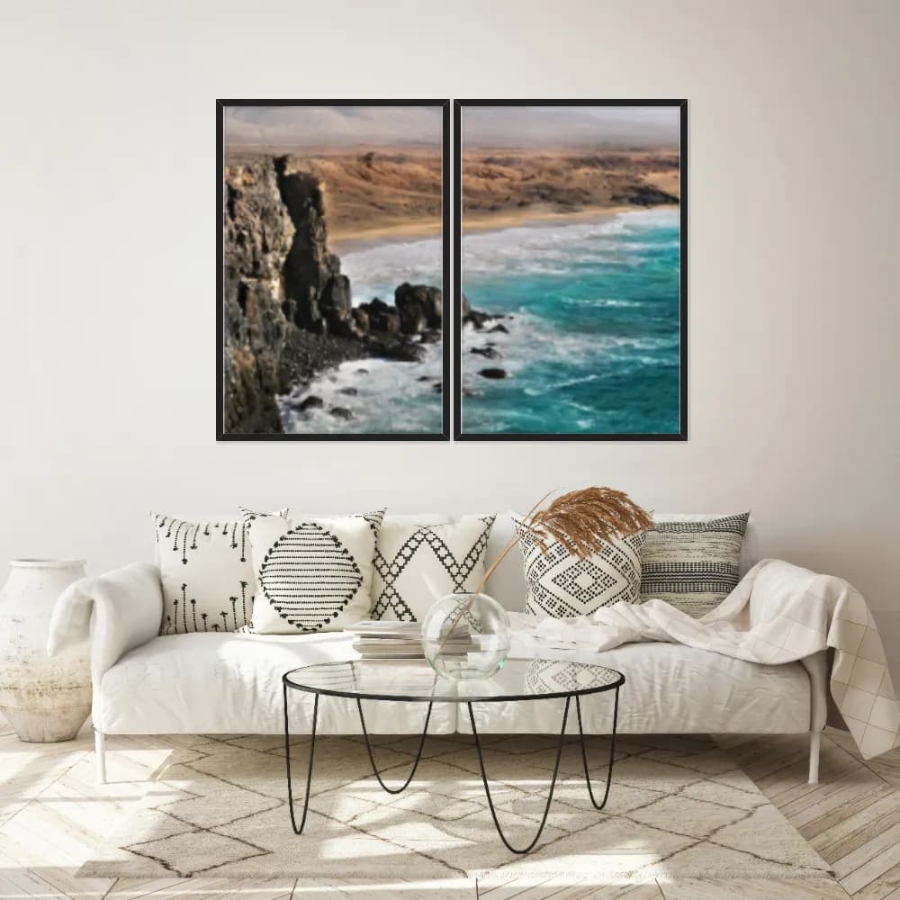 Kit Quadros Decorativos Mar
