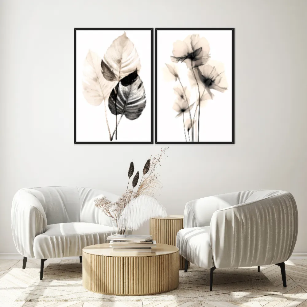 Kit Quadros Decorativos Minimalista