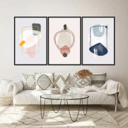 Kit Quadros Decorativos Minimalista