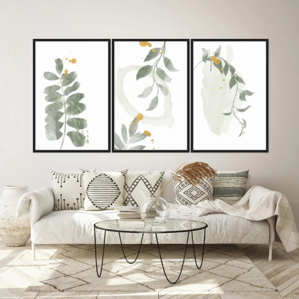 Kit Quadros Decorativos Minimalista