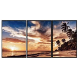 Kit Quadros Decorativos Praia