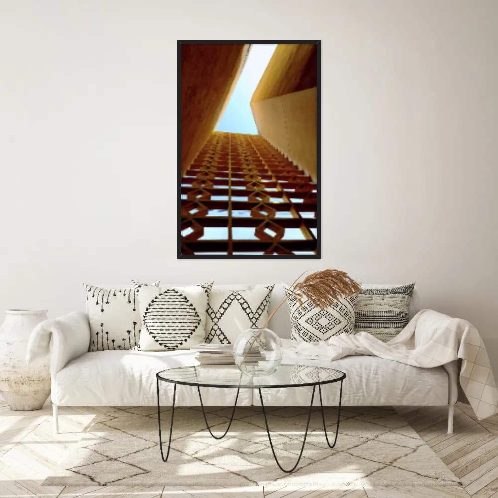 Quadro Decorativo Construção Moderna