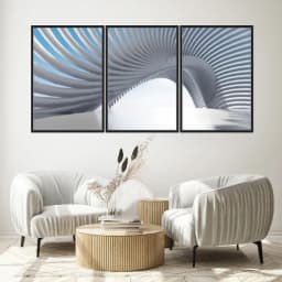 Kit Quadros Decorativos Construção Moderna