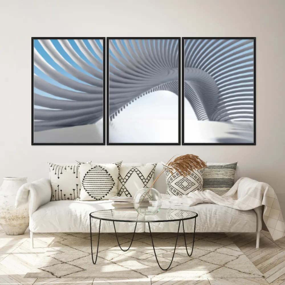 Kit Quadros Decorativos Construção Moderna