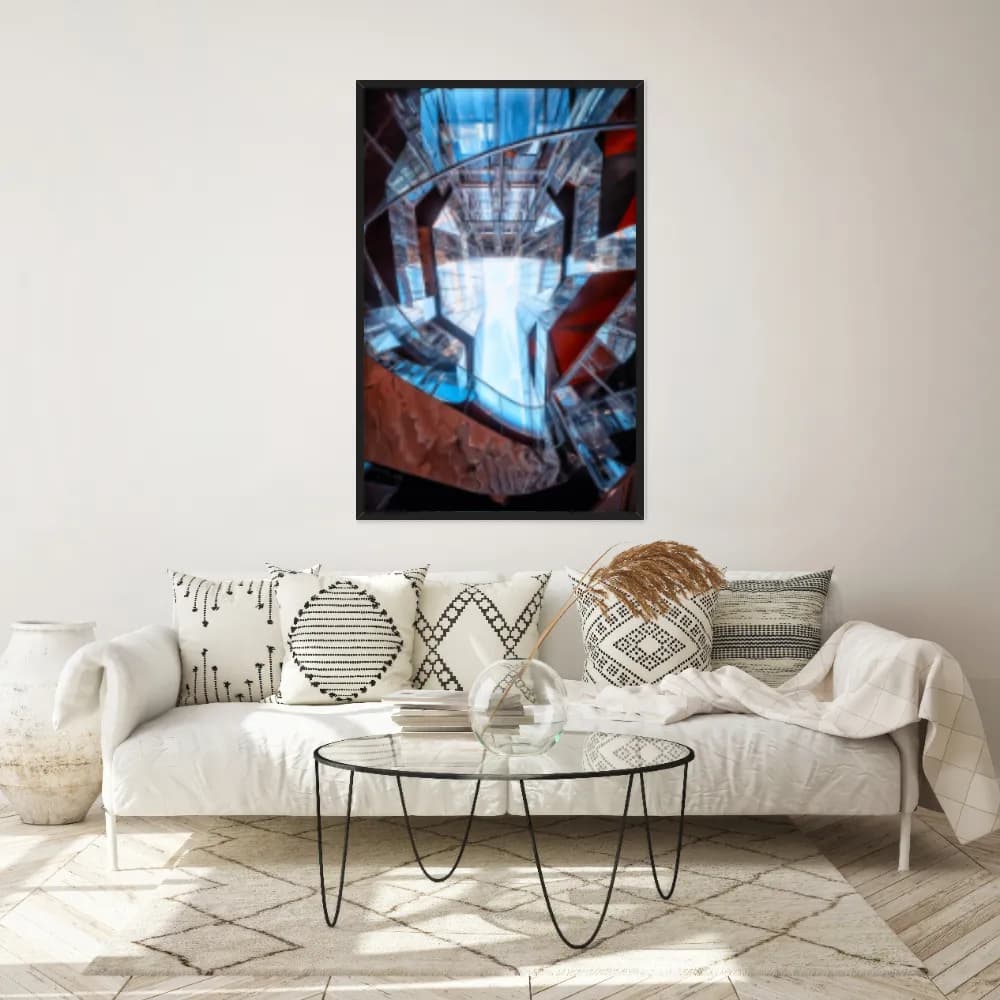 Quadro Decorativo Construção Moderna
