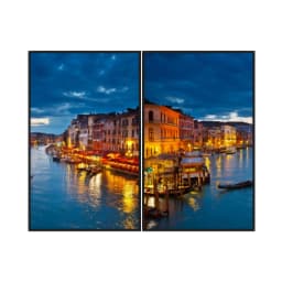 Kit Quadros Decorativos Grande Canal Veneza