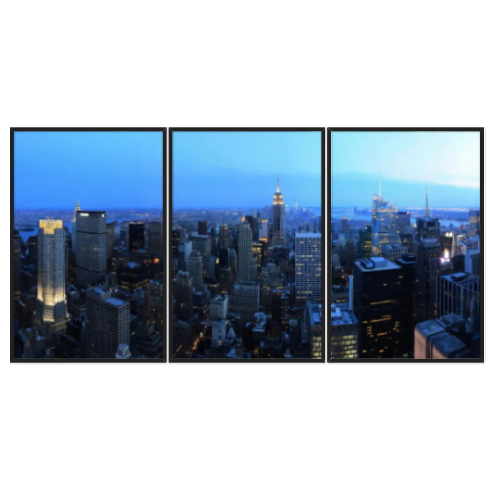 Kit Quadros Decorativos Nova York