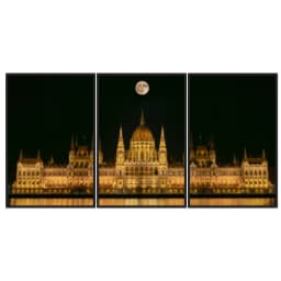 Kit Quadros Decorativos Parlamento Budapeste