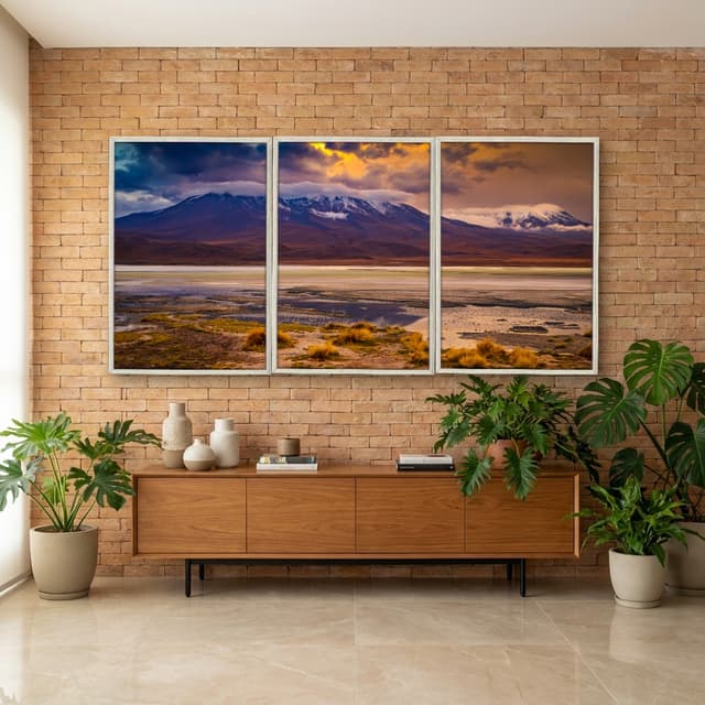 Kit Quadros Decorativos Montanha