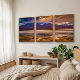 Kit Quadros Decorativos Montanha