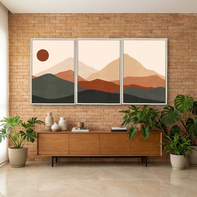 Kit Quadros Decorativos Montanha