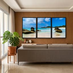 Kit Quadros Decorativos Praia