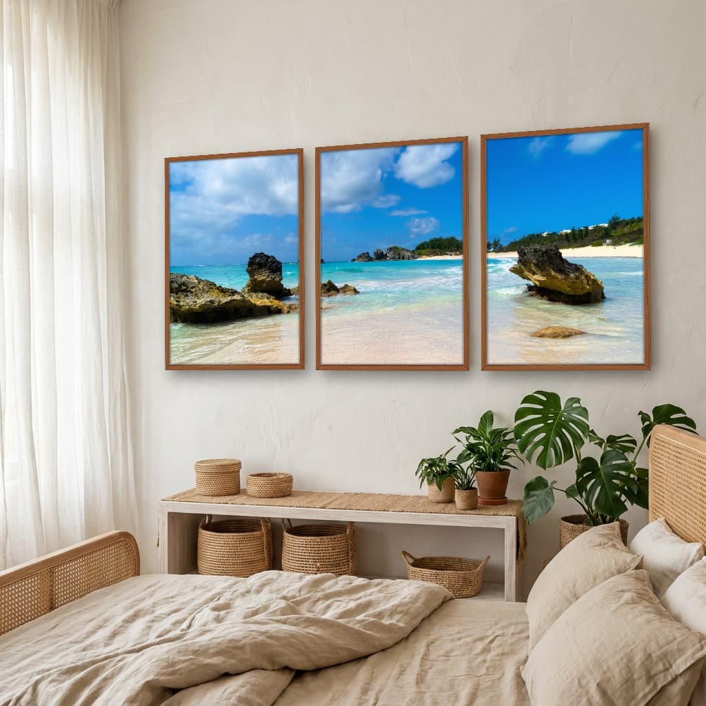 Kit Quadros Decorativos Praia