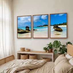 Kit Quadros Decorativos Praia