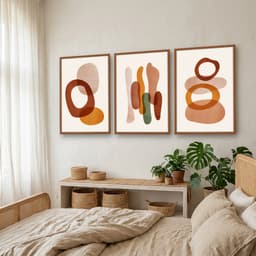 Kit Quadros Decorativos Geométrico