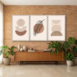 Kit Quadros Decorativos Boho
